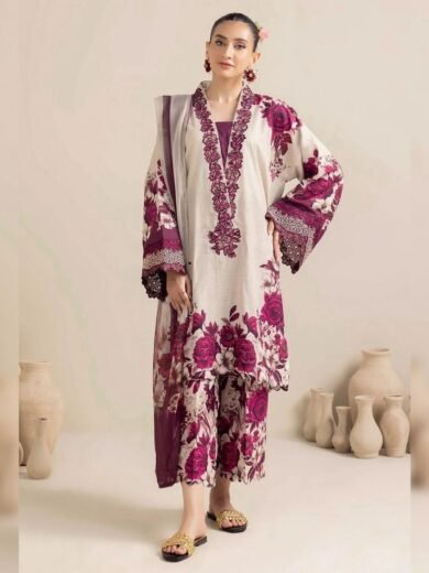 Shamooz Silk 3pc Dress