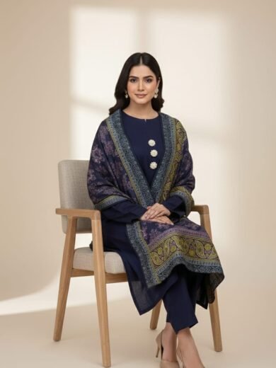 Heavy Winter Kasturi Shawl Suit – New Collection