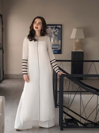 Luxury Organza Unstitched 3PC Suit