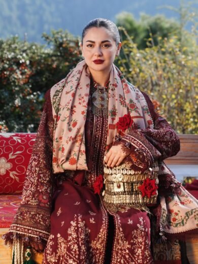 Designer Inspired Premium Air-Jet Lawn Suit with Digital Chiffon Dupatta